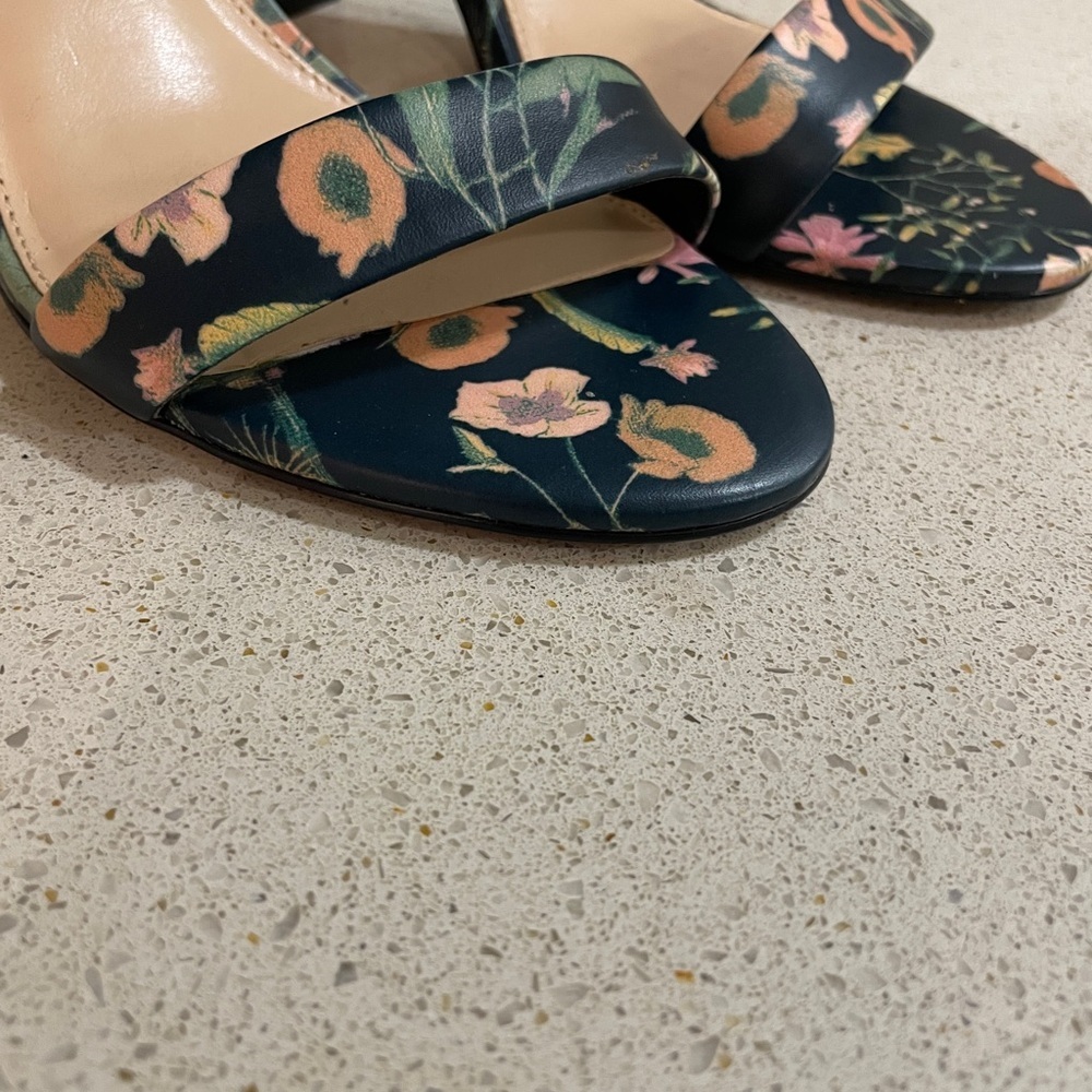 Vince Camuto Floral Heels - Picture 7 of 16